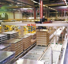 Palletising Robot in Operation - Raupack UK and Ireland