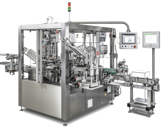 Vertical Cartoner With Automatic Bottle Load