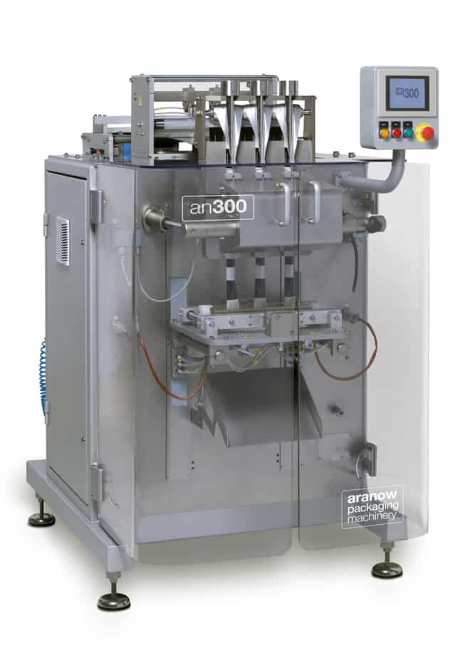 Small scale stick pack machine SP300 - Raupack UK and Ireland